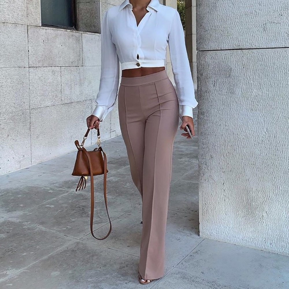 Fashion Nova Victoria High Waisted Pants